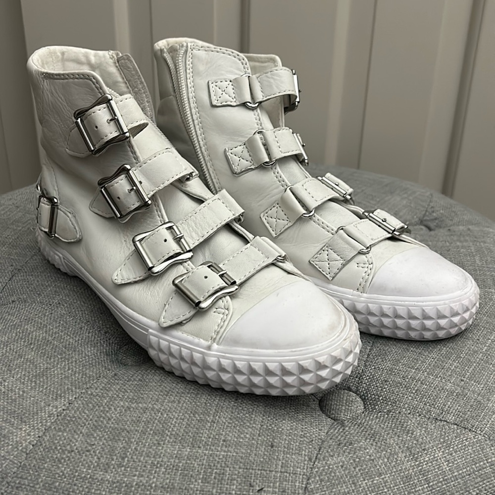 White high top sneakers from Ash